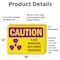 Signmission Radiation & Laser Sign, 12 in H x 18 in W, Vinyl Decal, Rectangle OS-2PACK-CR-D-1218-L-10218 - alternate 2